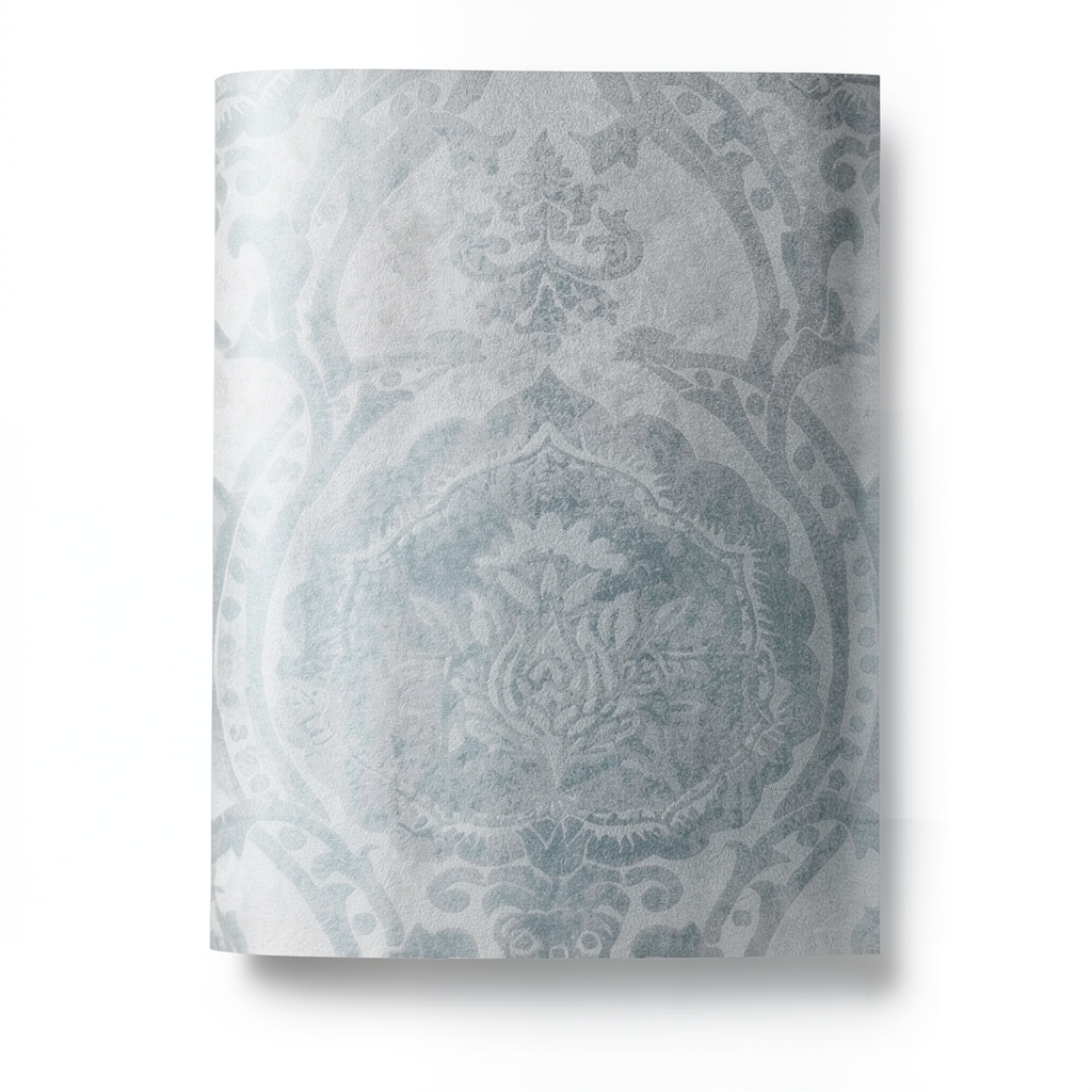 Italian Wallpaper 0.73 x 10 m, Gray Color, Model 310043