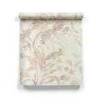 Wooded Wall Covering Light Beige, 10m x 1.06m, Model Z21833