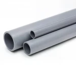 UPVC Pipes National Kham Pressure 10 Bar Outside Diameter 400  mm Thickness 19.1 mm Gray Colour