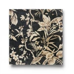 Wooded Wallpaper 10m x 1.06m Black with Beige, Model Z21836