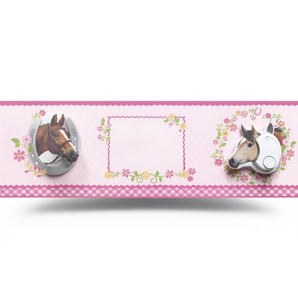 ورق جدراي شبابي واطفال لون زهري، 10 م × 0.53 م، موديل 290813