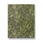 Italian Wall Covering Olive Green 10m x 0.73m, Model 24011