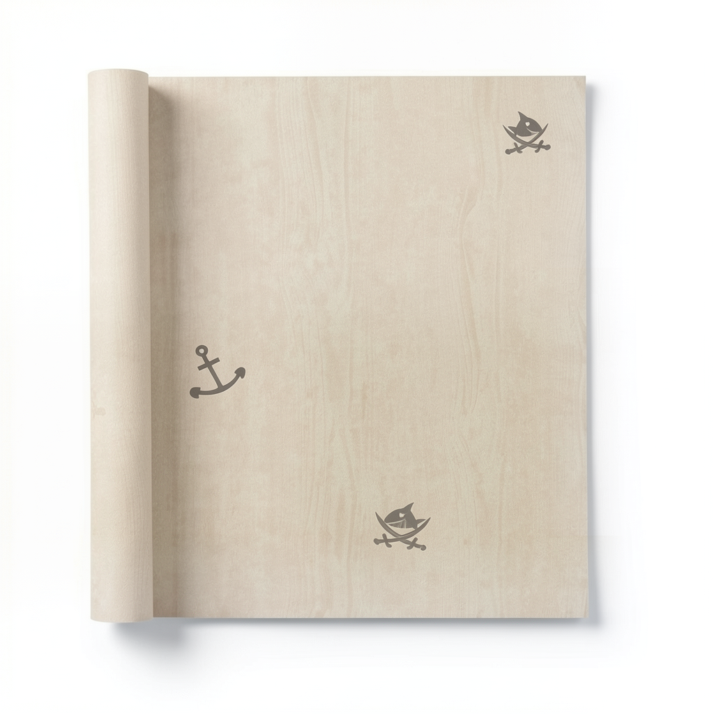 Youth and Children Wallpaper 10m×0.53m Beige, Model 289718