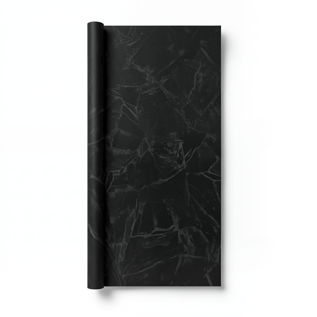 Italian Wall Covering Length 10m, Width 1.06m, Black Color