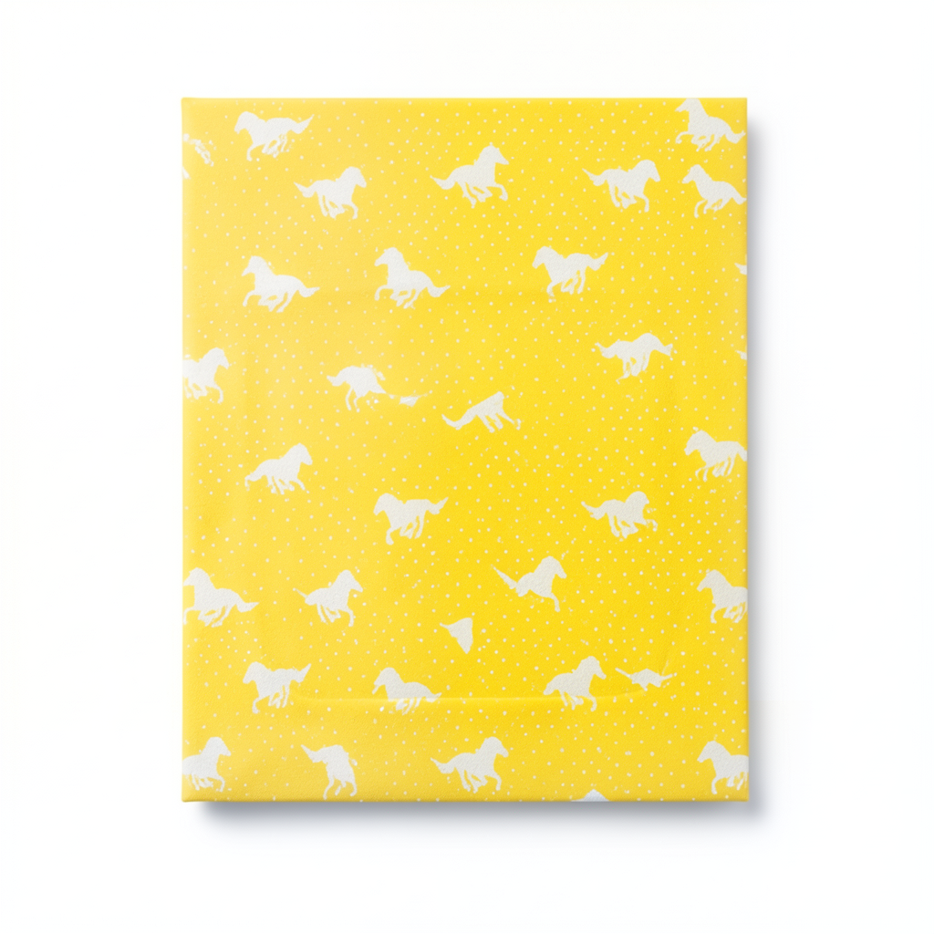 Youth and Children Wall Covering 10m x 0.53m, Yellow Color