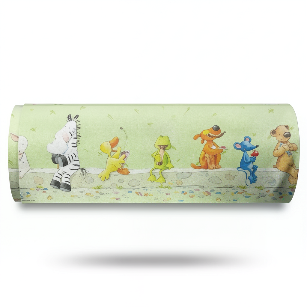 Youth and Children Wallpaper 10m×0.53m Green, Model 296006
