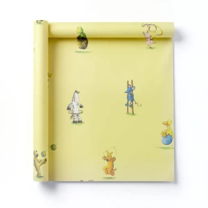 Youth and Children Wallpaper 10m x 0.53m Yellow, Model 295818