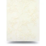 Floral Wallpaper 10m×0.70m Cream Color, Model 12005