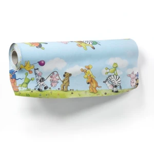 Youth and Children Wallpaper 10m x 0.53m Blue and Green