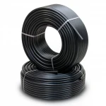 أنابيب HDPE الراجحي PE 63 ضغط 6 بار قطر خارجي 32 مم سمك 1.8 مم لون اسود