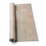 Patterned Wallpaper, light brown Color, Length 10m, Width 1.06m, Model 5805