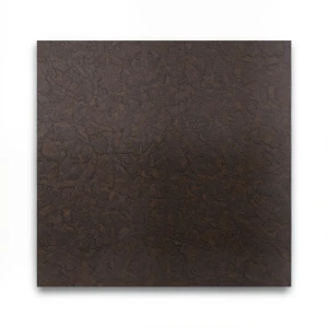 Patterned Wall Decoration 10m×1.06m Dark Brown Color