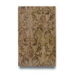 Patterned Wall Covering 10m×0.70m Brown Color, Model 12024