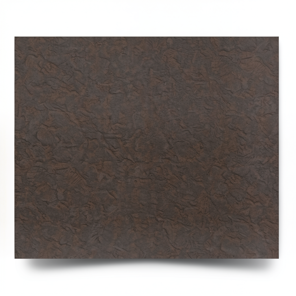 Patterned Wall Decoration 10m×1.06m Dark Brown Color