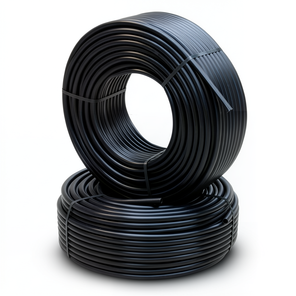 أنابيب HDPE الراجحي PE 100 ضغط 6 بار قطر 16 مم سمك 2.3 مم لون أسود