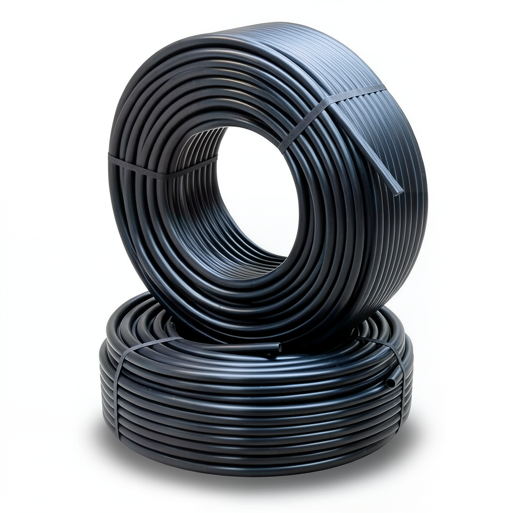 Al-Rajhi HDPE Pipes PE 100 Pressure 6 Bar Outside Diameter 25 mm Thickness 2.3 mm Black