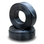 أنابيب HDPE الراجحي PE 100 ضغط 6 بار قطر خارجي 25 مم سمك 2.3 مم لون أسود