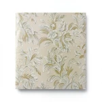 Leaf-patterned Wallpaper Wall Cover 10m×1.06m Beige Color, Model Z46045