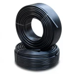 أنابيب HDPE PE 100 ضغط 6 بار قطر 50 مم سمك 2.9 مم أسود