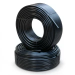 أنابيب HDPE الراجحي PE 100 ضغط 6 بار قطر خارجي 63 مم سمك 3.6 مم لون أسود