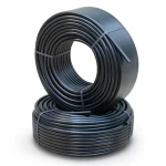 HDPE Pipes PE 100 Pressure 6 Bar Outside Diameter 75 mm Thickness 4.3 mm Black
