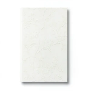 Floral Italian Paper 10m×0.70m Off White Color, Model 12006