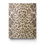 Italian Wall Decoration Brown with Beige Color, Size 10m×0.70m, Model 12021