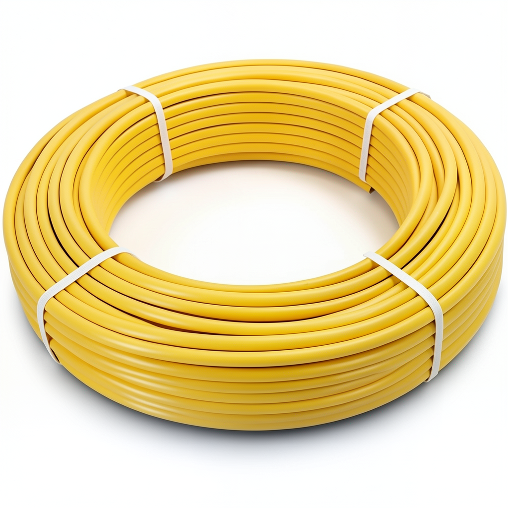 Al-Rajhi HDPE Pipes PE 100 Pressure 6 Bar Outside Diameter 63 mm Thickness 3.6 mm Yellow