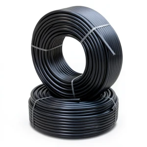 أنابيب HDPE الراجحي PE 100 ضغط 6 بار قطر خارجي 20 مم سمك 2.3 مم لون أسود