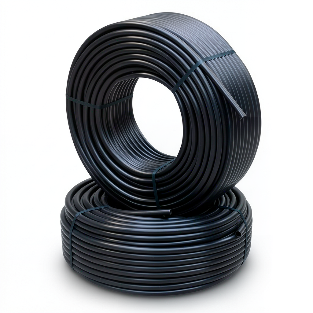Al-Rajhi HDPE Pipes PE 100 Pressure 6 Bar Outside Diameter 25 mm Thickness 2.3 mm Black