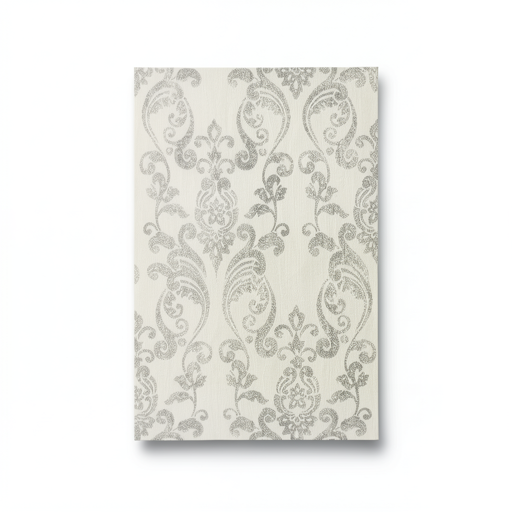 Patterned Wall Covering 10m×0.70m Light Beige, Model 12025