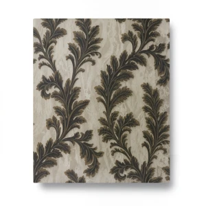 Patterned Wall Covering 10m×0.70m Dark Beige, Model 12032