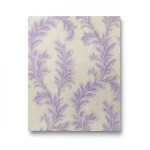 Italian Wall Covering Beige With Purple Color, Size 10m×0.70m, Model 12034