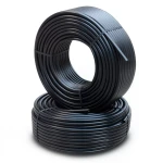 أنابيب HDPE PE 100 ضغط 6 بار قطر 50 مم سمك 2.9 مم أسود