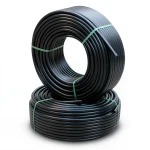 أنابيب HDPE الراجحي PE 100 ضغط 6 بار قطر خارجي 20 مم سمك 2.3 مم لون أسود