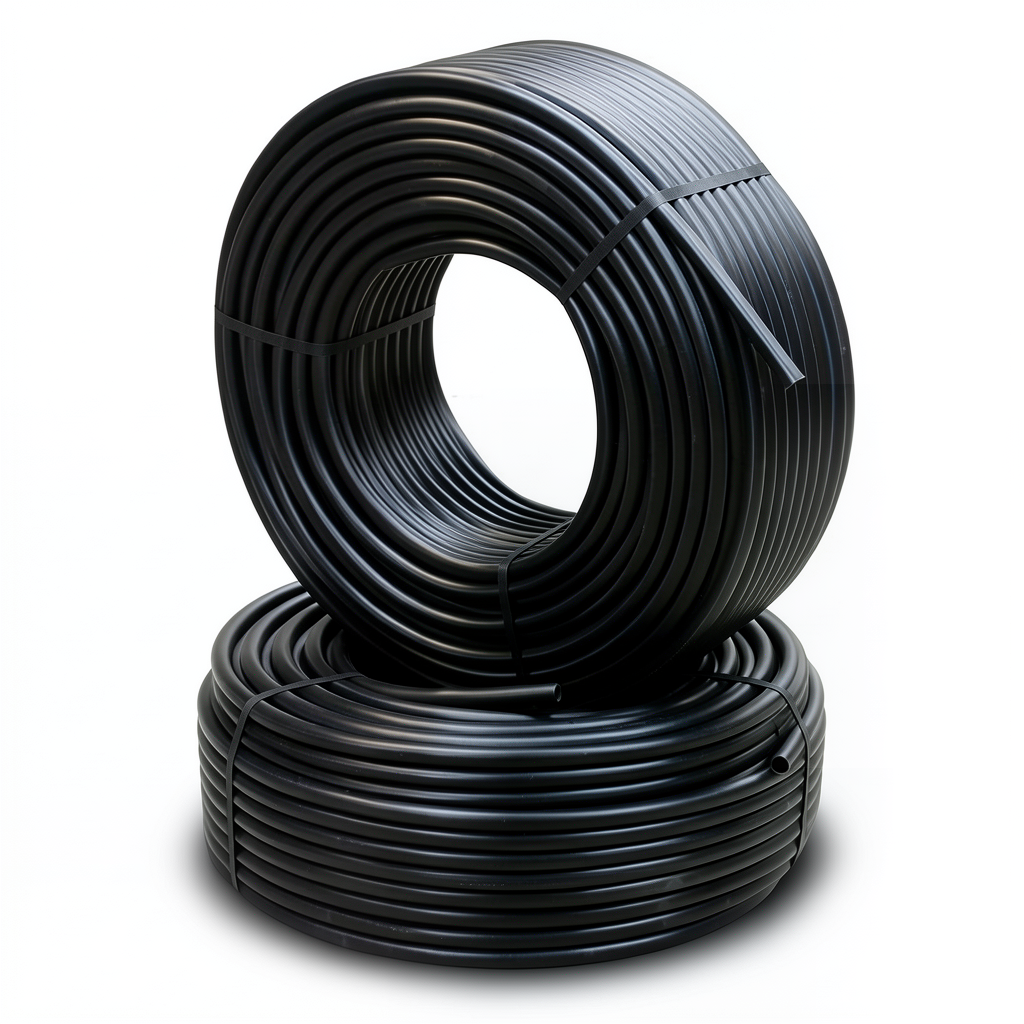 Al-Rajhi HDPE Pipes PE 100 Pressure 6 Bar Outside Diameter 25 mm Thickness 2.3 mm Black