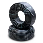 أنابيب HDPE الراجحي PE 100 ضغط 6 بار قطر خارجي 32 مم سمك 2.3 مم لون أسود