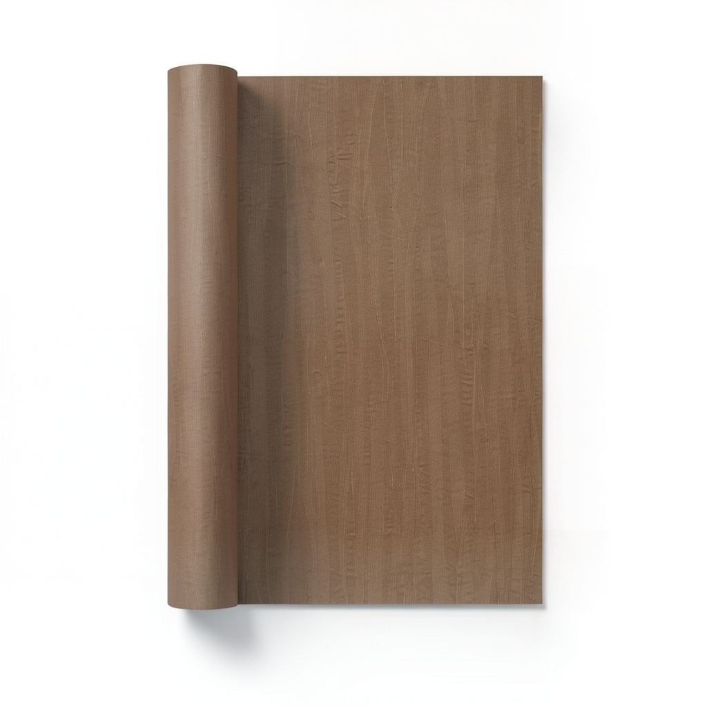 Patterned Wall Paper 10m×0.70m Brown Color, Model 12062