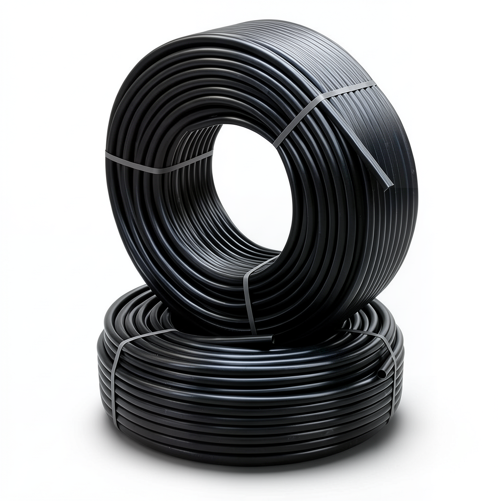 HDPE Pipes PE 100 Pressure 6 Bar 40 mm OD 2.3 mm Thickness Black