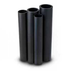 مواسير HDPE الراجحي PE 100 ضغط 6 بار قطر خارجي 140 مم سمك 8 مم أسود