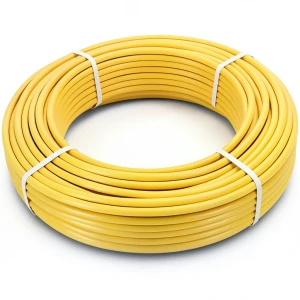 أنابيب HDPE الراجحي PE 100 ضغط 6 بار قطر خارجي 75 مم سمك 4.3 مم لون أصفر