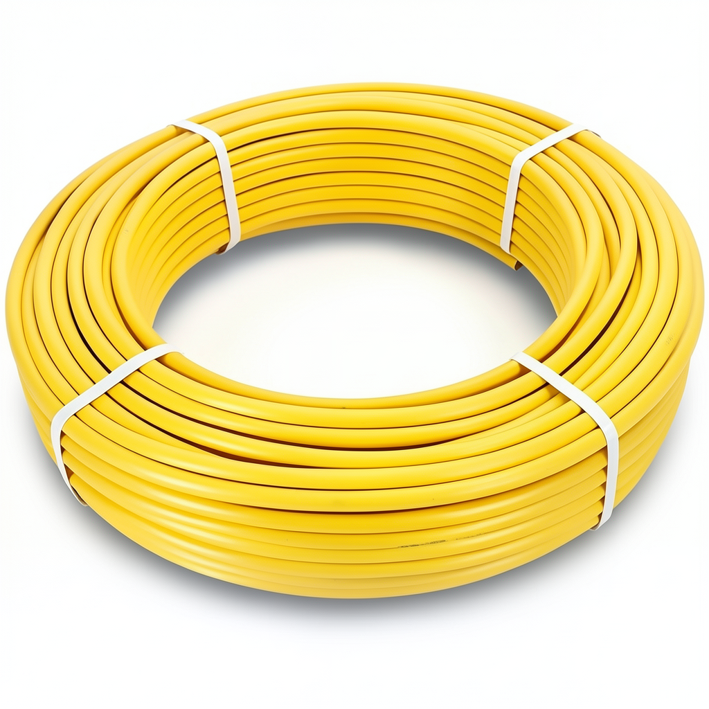 Al-Rajhi HDPE Pipes PE 100 Pressure 6 Bar Outside Diameter 110 mm Thickness 6.3 mm Yellow