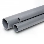 مواسير UPVC الوطنى ضغط 10 بار  قطر خارجي 450 مم سمك 21.5 مم لون رمادي