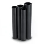 مواسير HDPE PE 100 ضغط 6 بار قطر خارجي 160 مم سمك 9.1 مم لون أسود