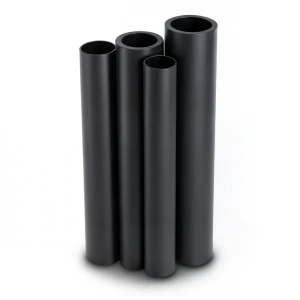 مواسير HDPE PE 100 ضغط 6 بار قطر خارجي 160 مم سمك 9.1 مم لون أسود