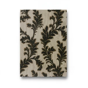 Patterned Wall Covering 10m×0.70m Dark Beige, Model 12032