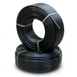 أنابيب HDPE الراجحي PE 80 ضغط 4.8 بار قطر 50 مم سمك 2.9 مم أسود