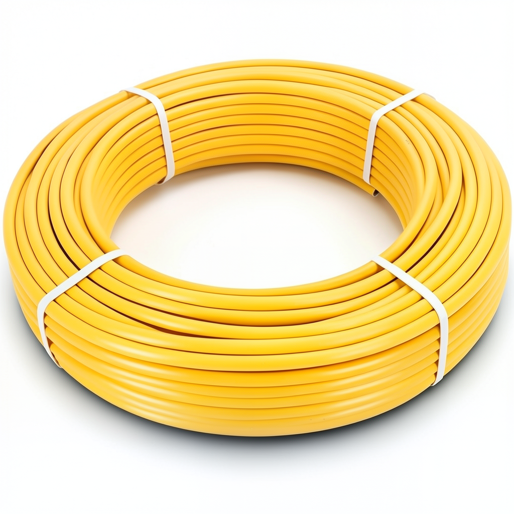 Al-Rajhi HDPE Pipes PE 100 Pressure 6 Bar Outside Diameter 50 mm Thickness 2.9 mm Yellow