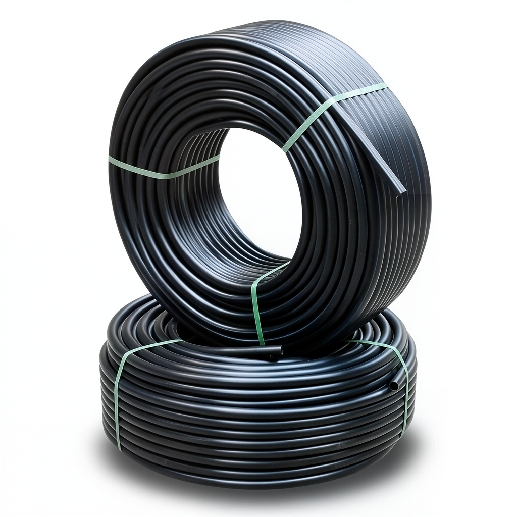 أنابيب HDPE الراجحي PE 80 ضغط 4.8 بار قطر خارجي 75 مم سمك 4.3 مم لون اسود