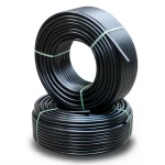 أنابيب HDPE الراجحي PE 80 ضغط 4.8 بار قطر خارجي 75 مم سمك 4.3 مم لون اسود